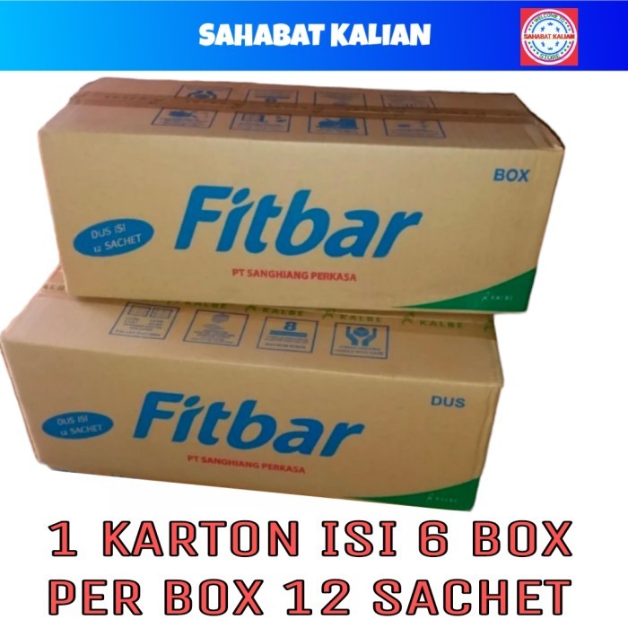 

[DISKON] FITBAR MULTIGRAIN 1 KARTON ISI 6 BOX - TIRAMISU 72PCS
