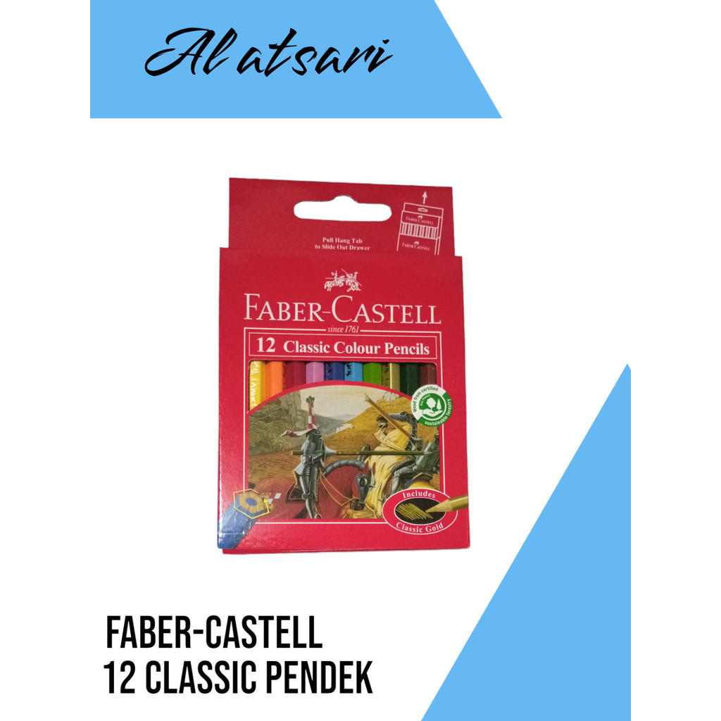 

Pensil warna Faber Castell 12 classic