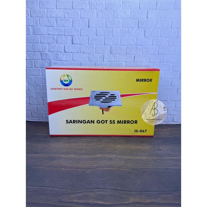 C. Saringan Mangkok TEBAL NON UP IGM / Saringan Got Stainless Mirror IGM