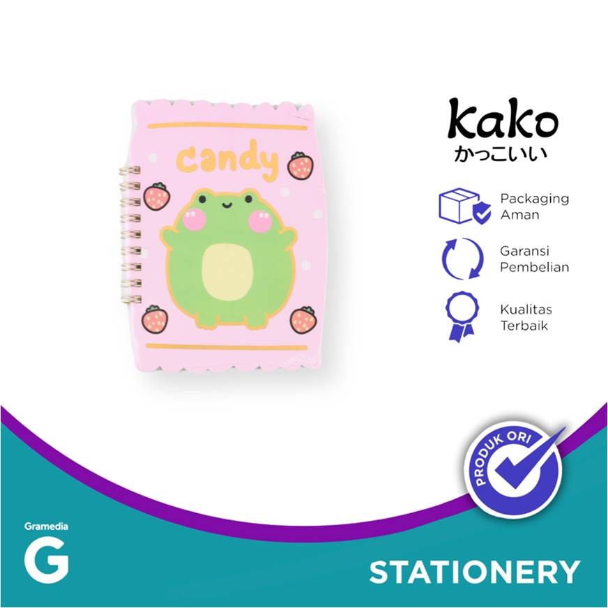 

Kako Shape Notebook Candy Fat Kksnb-14232