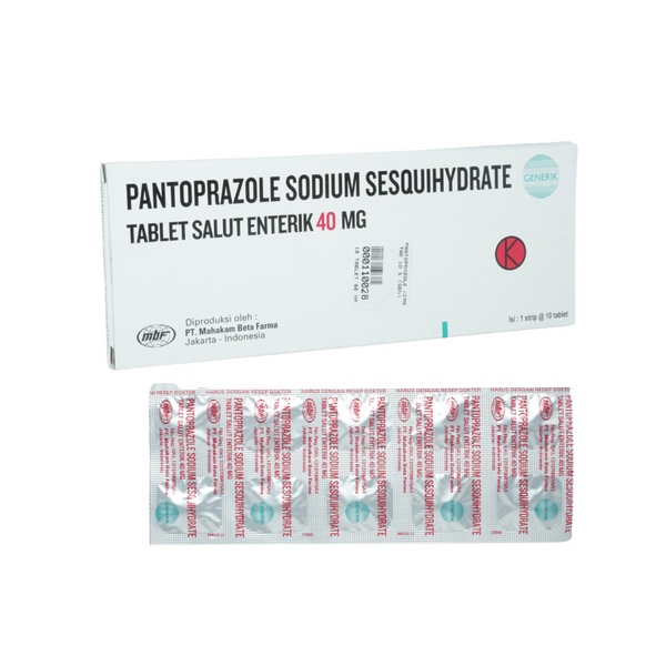 PANTOPRAZOLE 40MG STRIP 10 TABLET