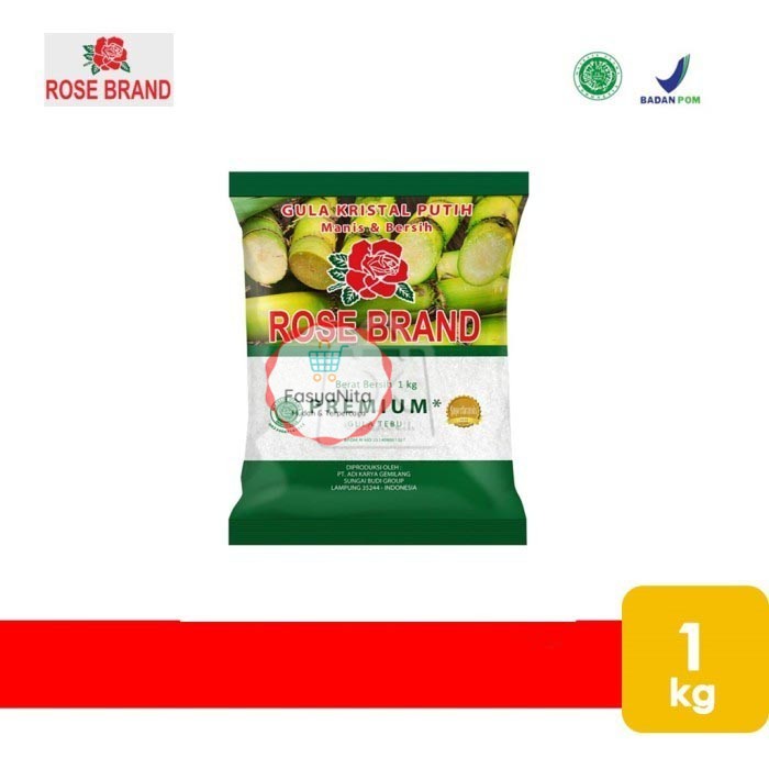 

Rosebrand Gula Pasir Premium 1 kg - FasyAnita Mart Denpasar