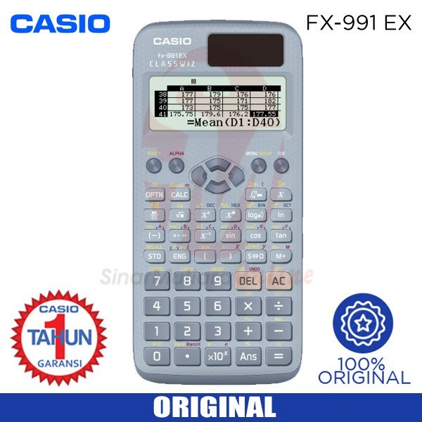 

Kalkulator Casio FX 991 EX Blue