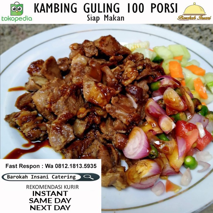 

Kambing Guling Jakarta 100 porsi