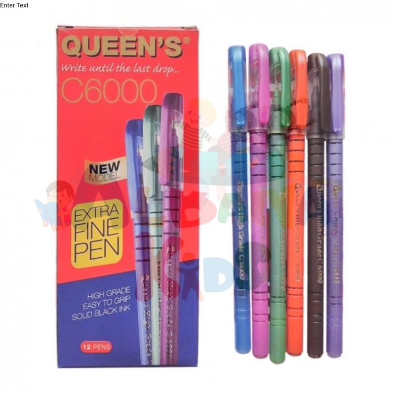 

(COD) 1 lusin Pulpen Faster Queen-s Alat Tulis Sekolah dan kantor