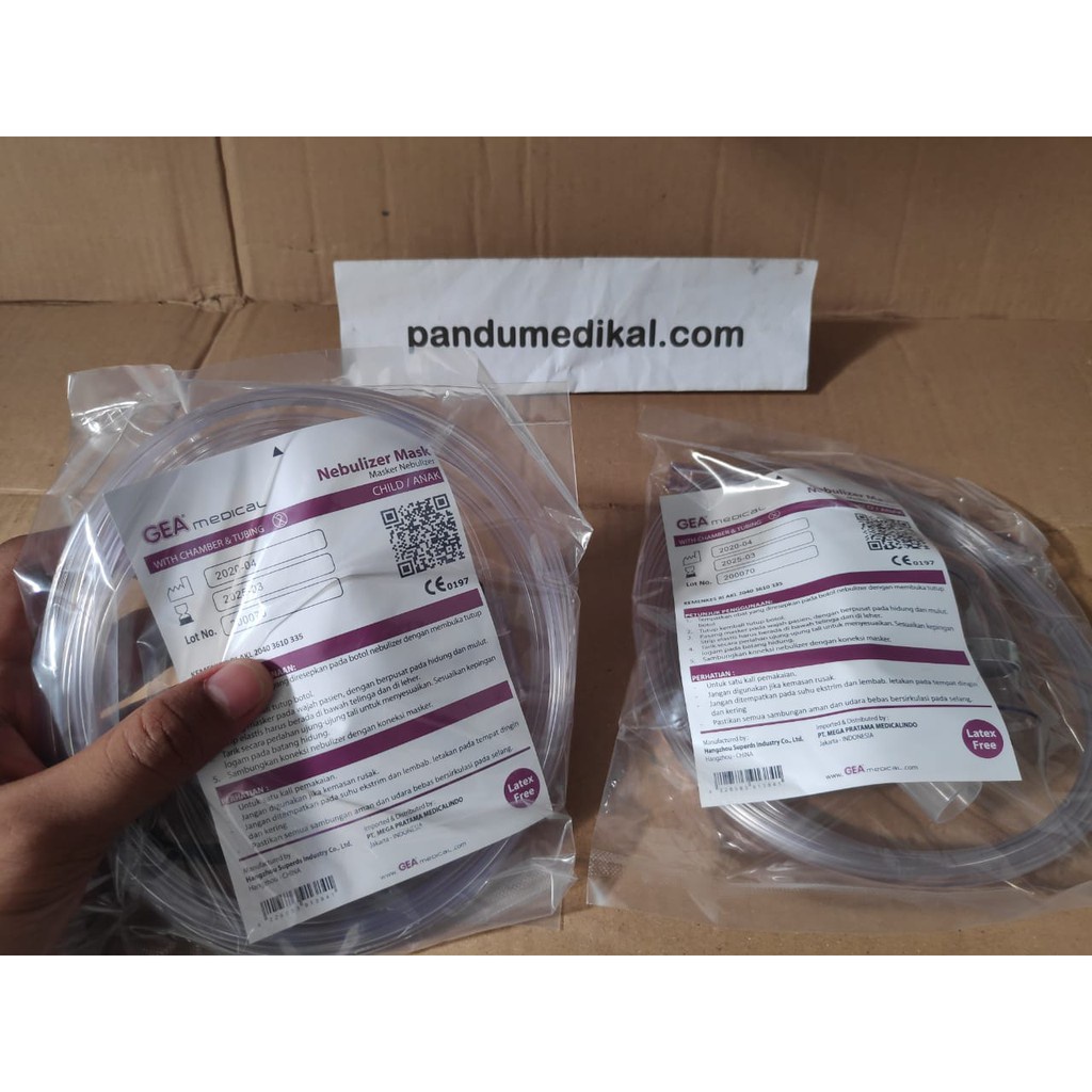 Masker nebulizer gea/masker