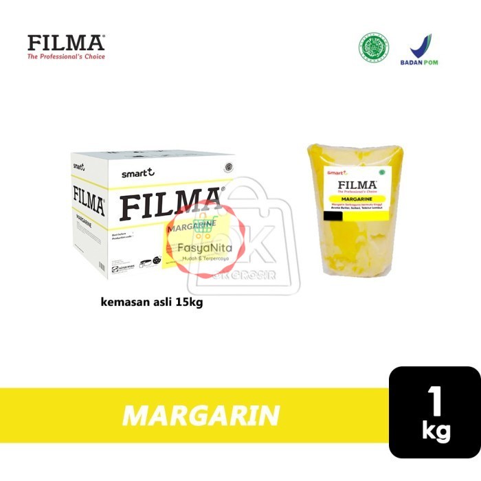 

Filma Margarin Serbaguna / Margarine Professional (1 kg) - FasyAnita Mart Denpasar