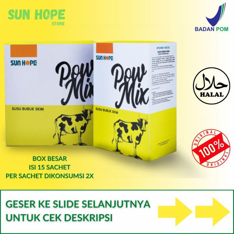 Susu Kolostrum Sun Hope Pow Mix Original (Box Besar)
