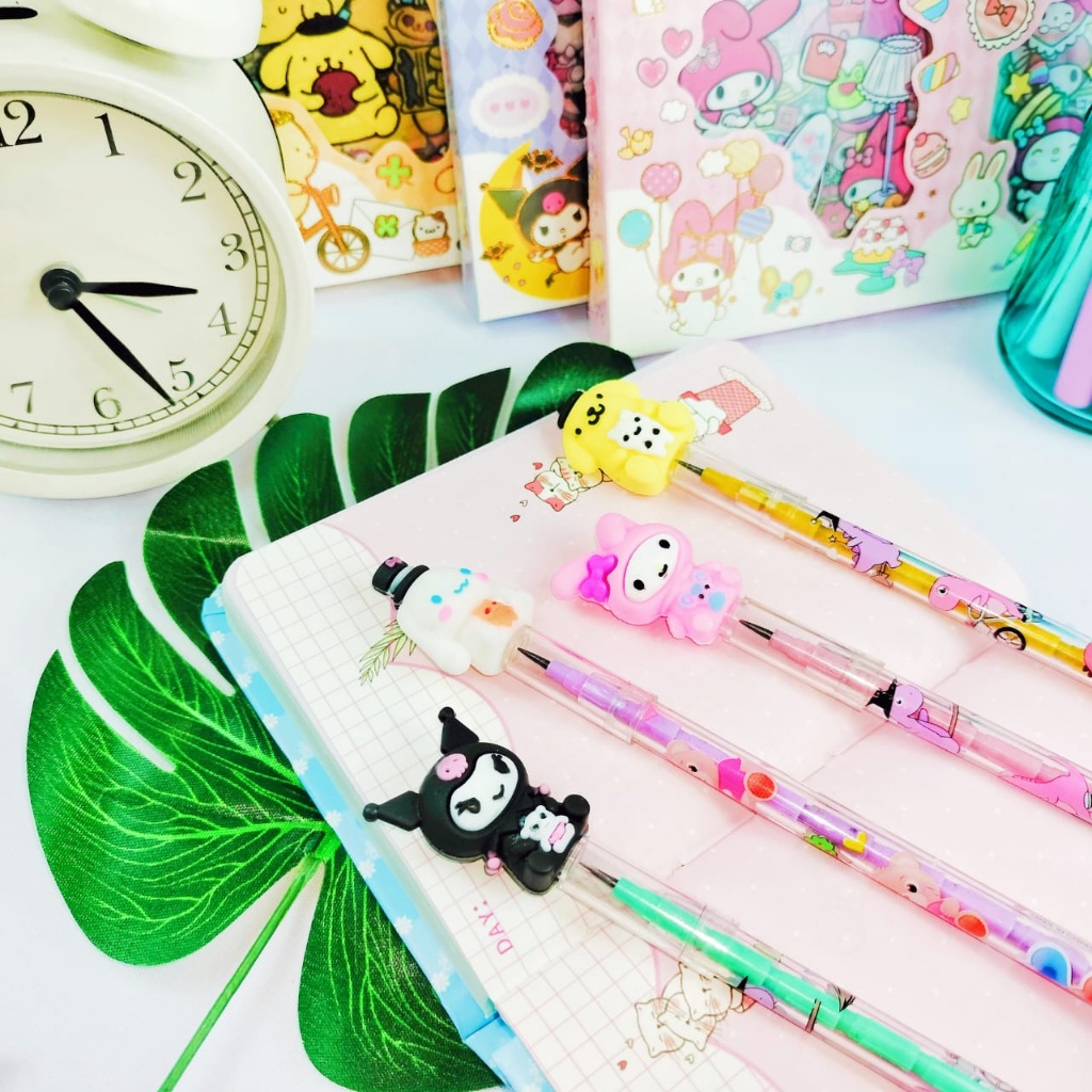 

Pensil Susun / Peluru Sanrio Peluru Lantu Susun Bensia alat sekolah kantor lengkap murah