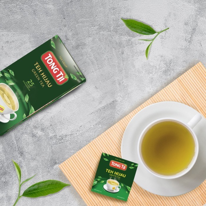 

✨PROMO✨ -Tong Tji , Green Tea/ Teh Hijau ( Tea Bag/ Teh Celup )