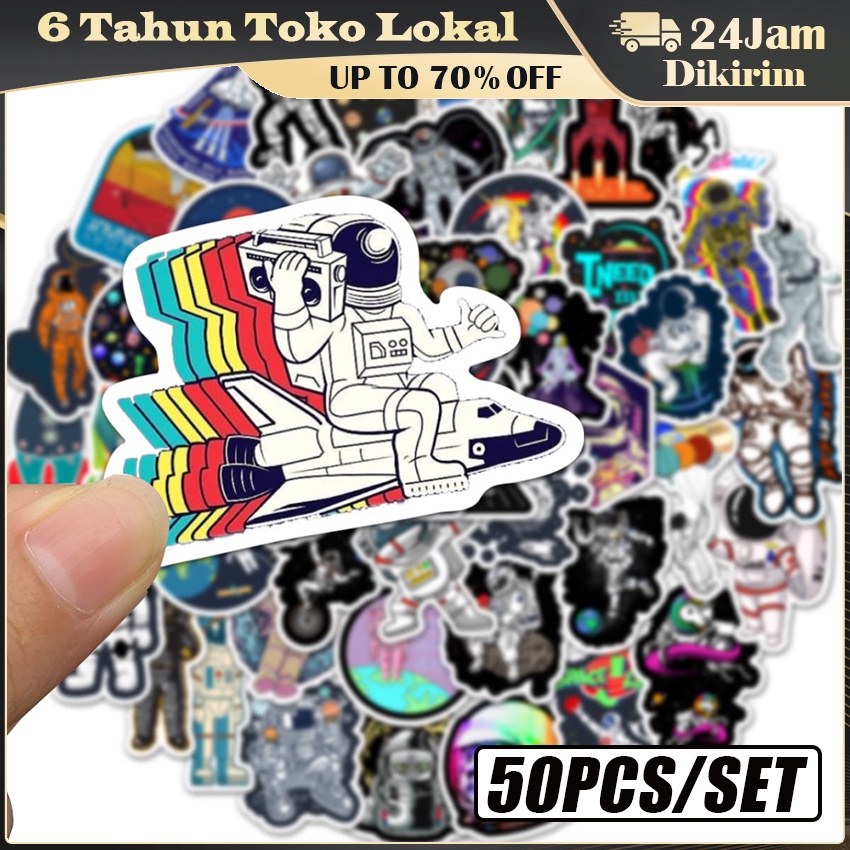 

Space Aesthetic Sticker / Rocket Ship Planet Alien Ufo Toy Stickers