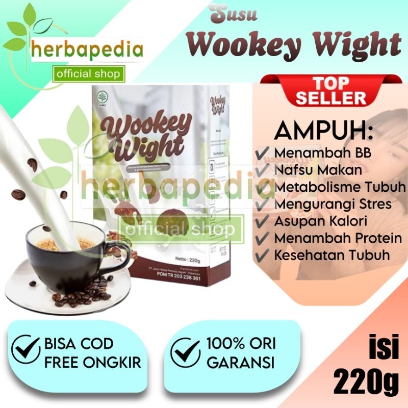 

Wookey Wight Susu Penggemuk Badan - Wookey Weight Asli Original Penambah Berat Badan