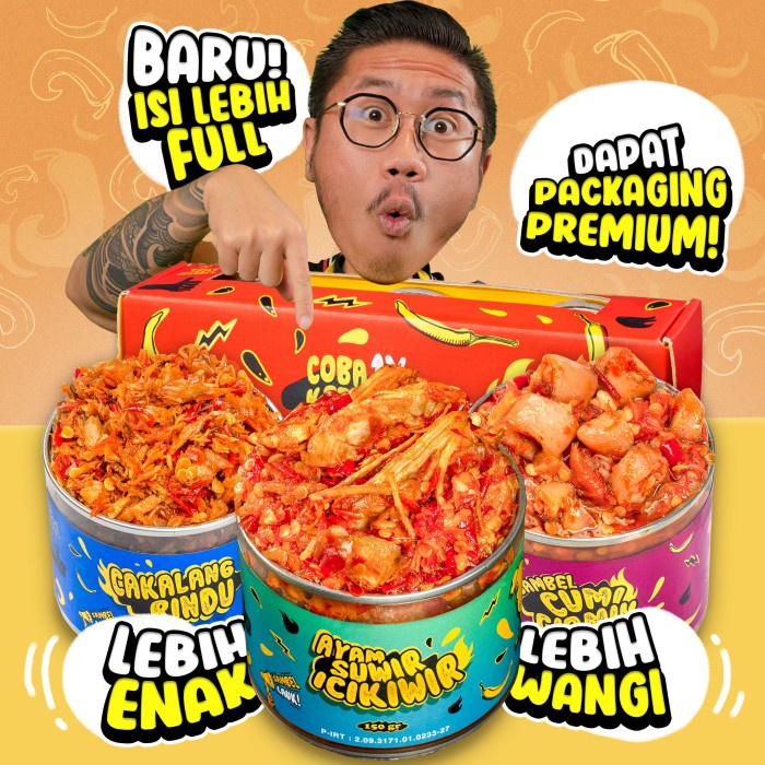 

Paket Eat Sambel Favorit Mas Yangun - CM-CK-AY