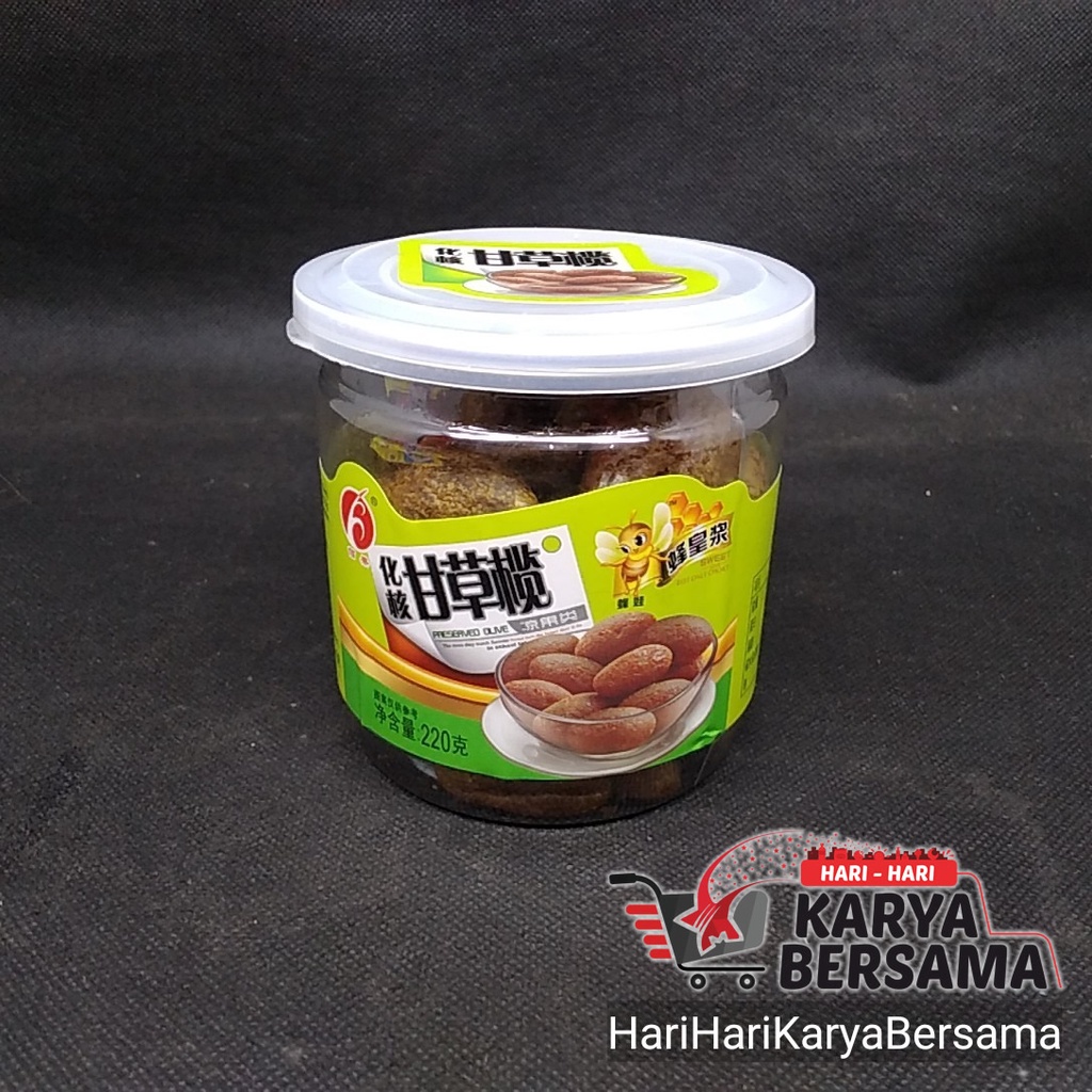 

BAI GUO PRESERVED BLACK OLIVE MANISAN BUAH ZAITUN 220GR