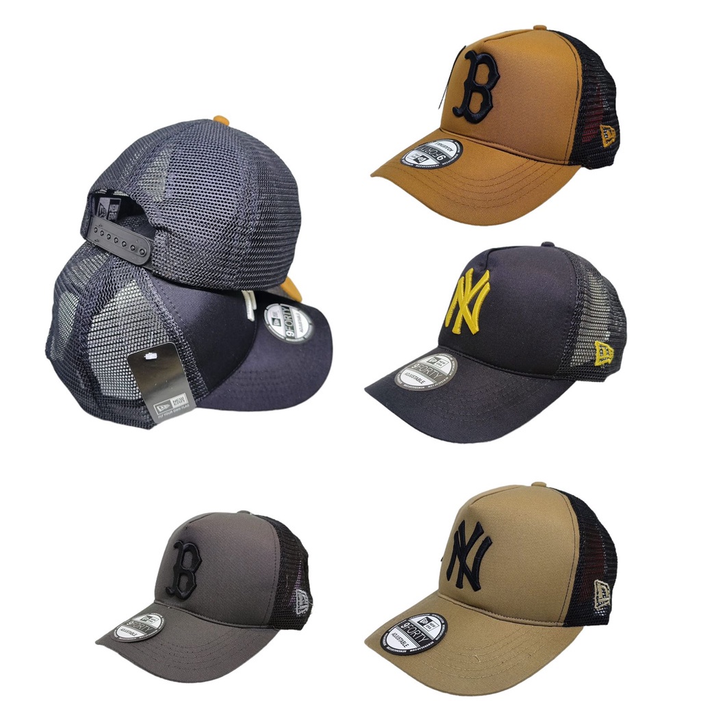 wafir COD TOPI JARING PRIA KEREN / TOPI JARING APLIKASI MURAH / TOPI BORDIR NY / NEWYORK NY