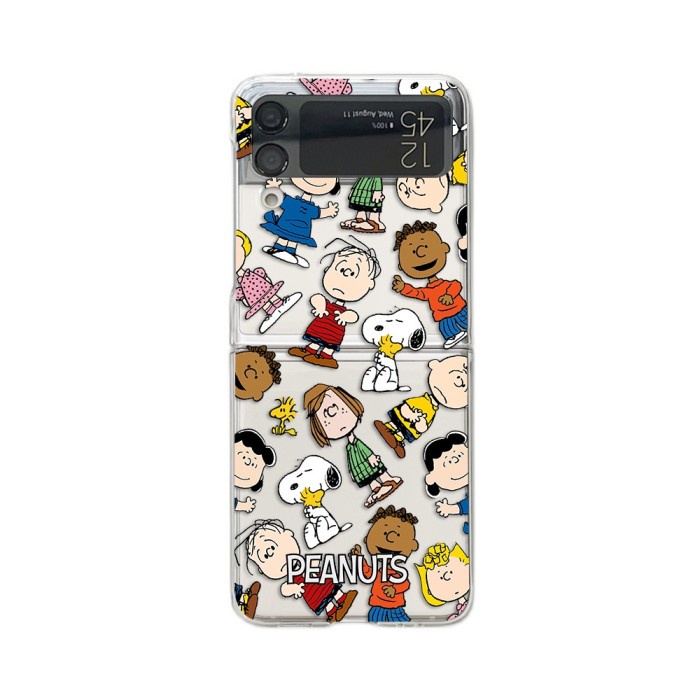 Andar READY snoopy pendant case samsung z flip 3 5G casing z flip3 lucu - b