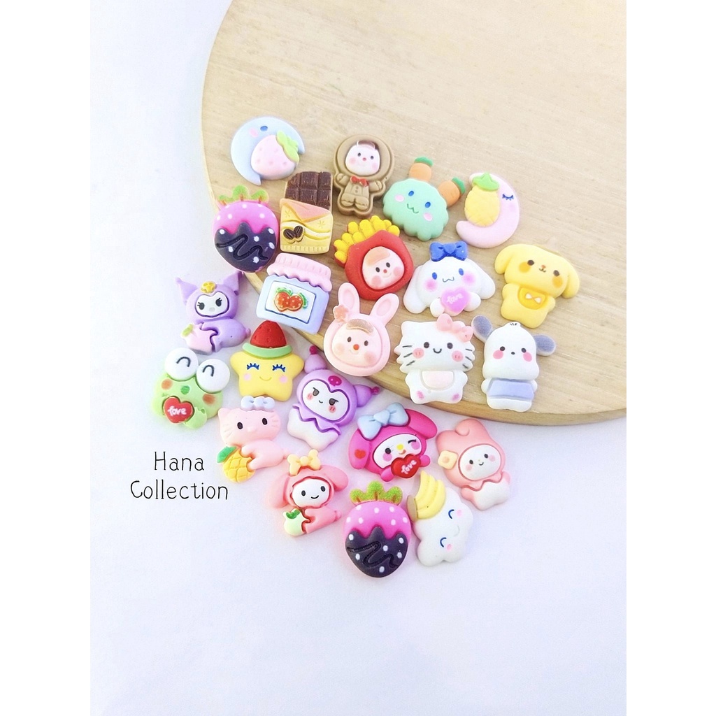 (HANA) 1pcs Bros Clay Sanrio Random peniti super tajam