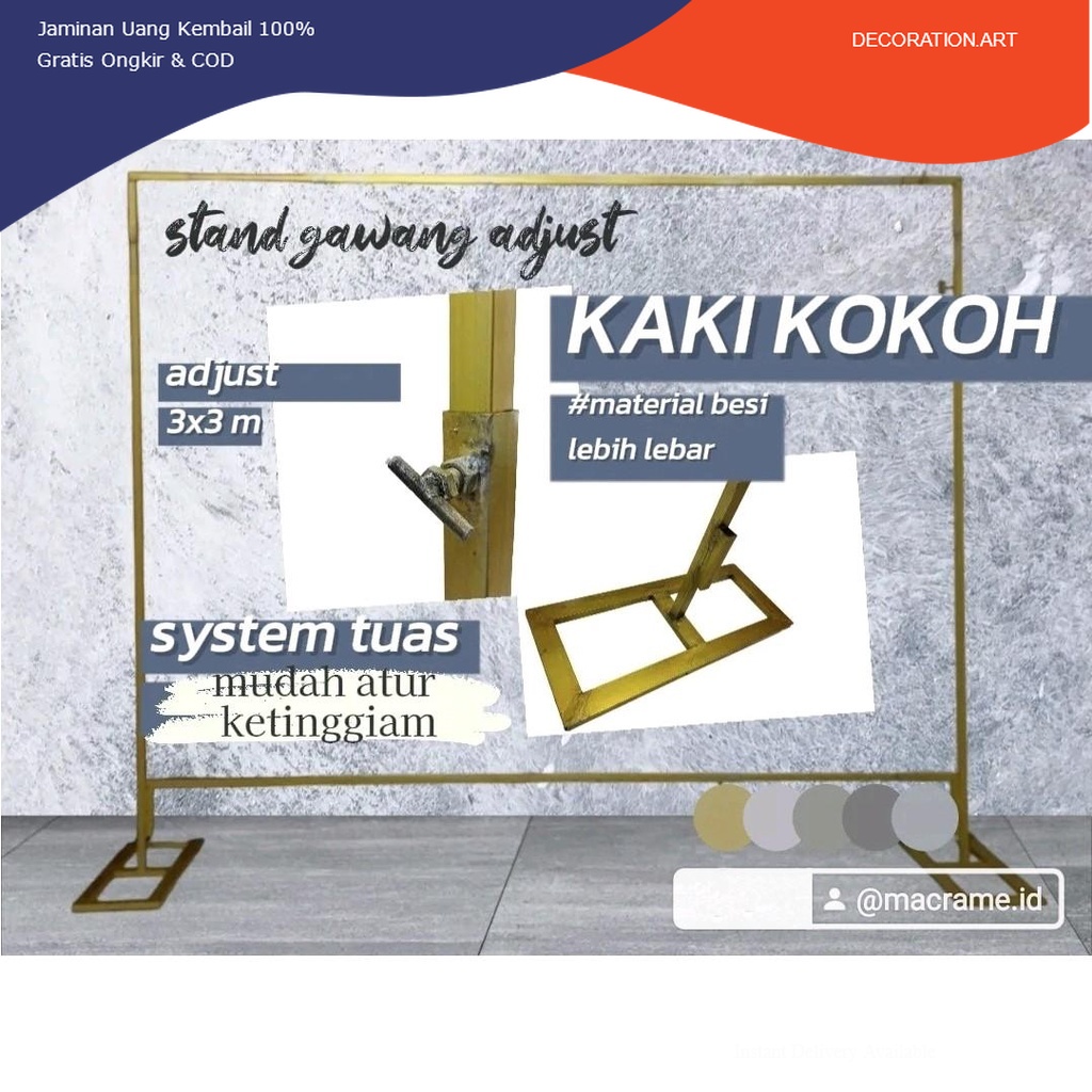 gawang dekorasi wedding