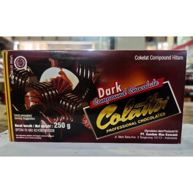 

Coklat Batang Collata Dark 250 gr