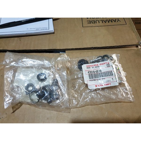 ZX 6R Brembo Cylinder Kit Master Rem Original Kawasaki Japan Seal Master Rem Brembo Original