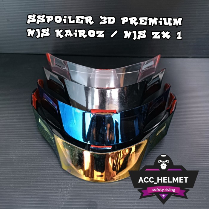 Spoiler 3D NJS KAIROZ / NJS ZX1 / Spoiler 3D IRIDIUM NJS KAIROZ