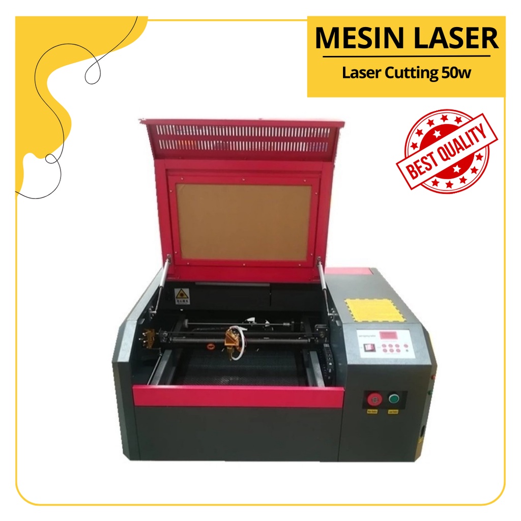 Mesin CNC Laser Cutting 50w 40*40 Mesin Laser 4040 Engraving [L-CUTTING50]