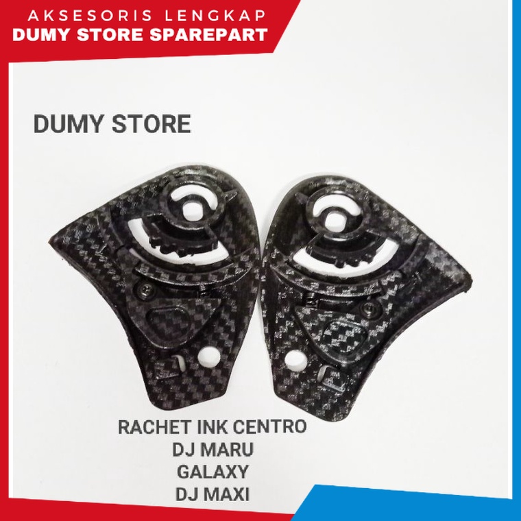 RACHET HELM KYT DJ MARU / DUDUKAN KACA HELM KYT DJ MARU