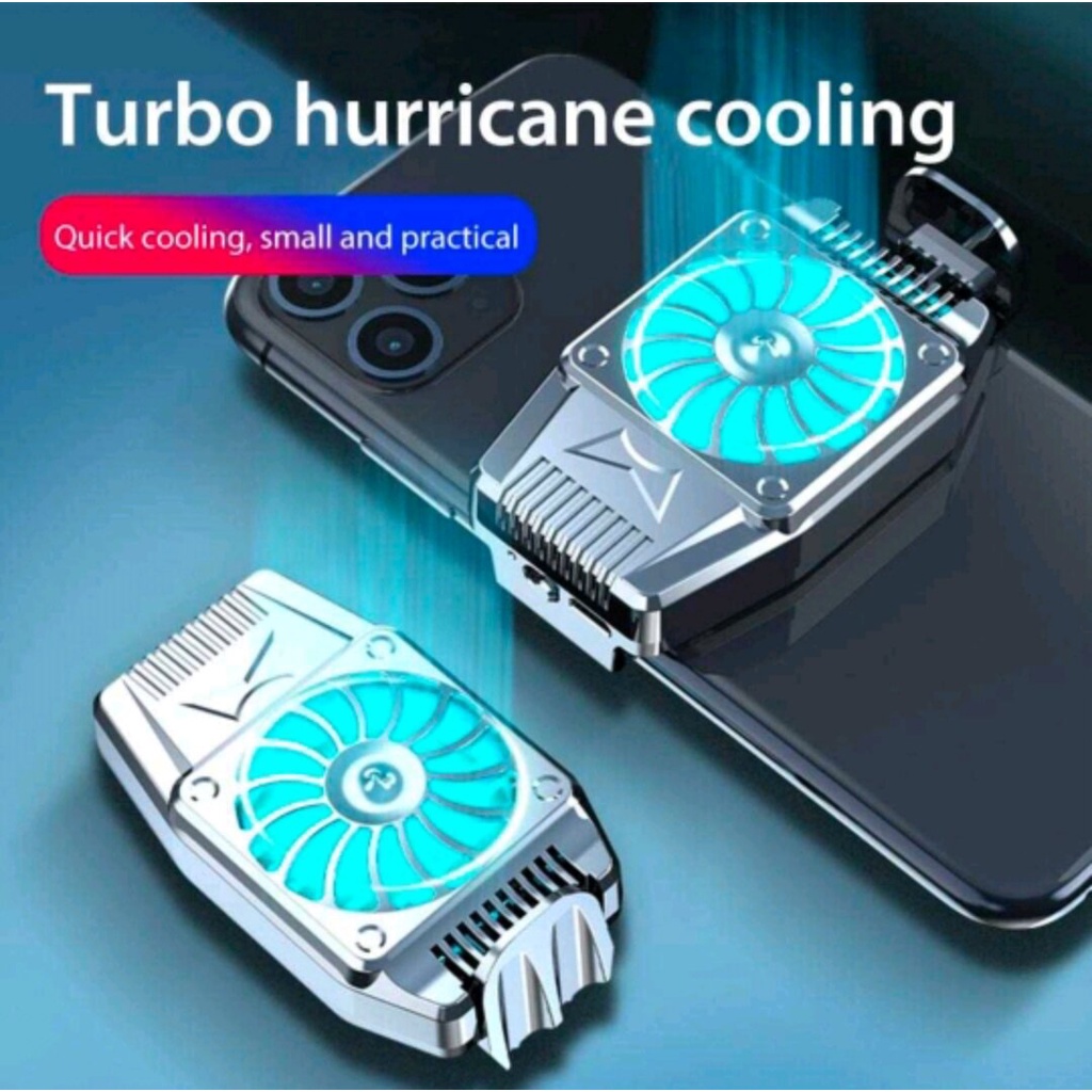 Mobil Smartphone Kipas Blower Blow Radiator Fan Cooling Cooler Fan Pad Holder Pendingin Radiator Hea