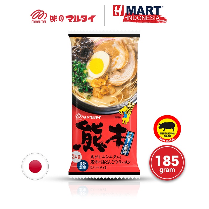

MARUTAI Kumamoto Tonkotsu Ramen 185g