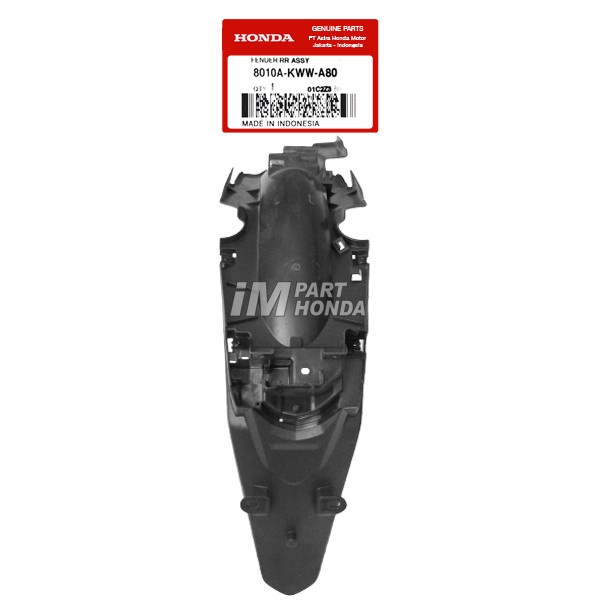 8010A-KWW-A80 Slebor Belakang Revo 110 Absolute Fit 2011 - 2012 Karbu