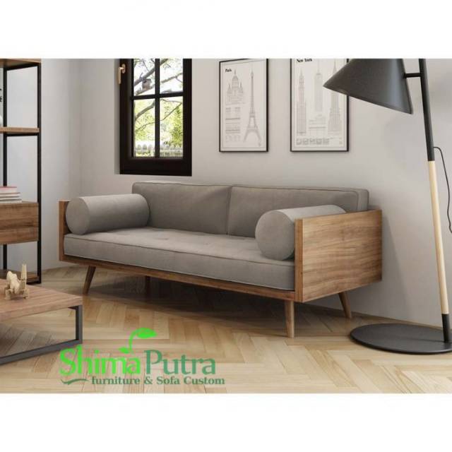 Sofa Tamu Kursi sofa Yoonaa minimalis korean style