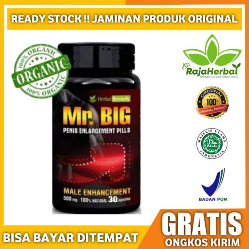 TERJAMIN MANJUR 100% MR BIG OBAT PEMBESAR KELAMIN VITAL PRIA MR.BIG ASLI ORIGINAL