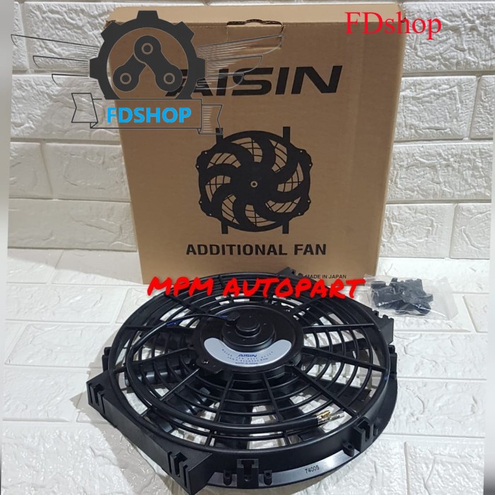 kipas motor extra ekstra fan radiator ac mobil universal 12v aisin
