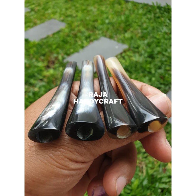 Sovenir ONCE PIPA ROKOK TANDUK KERBAU KUALITAS PREMIUM 100 % ASLI TERMURAH by TUTUL Handicraft
