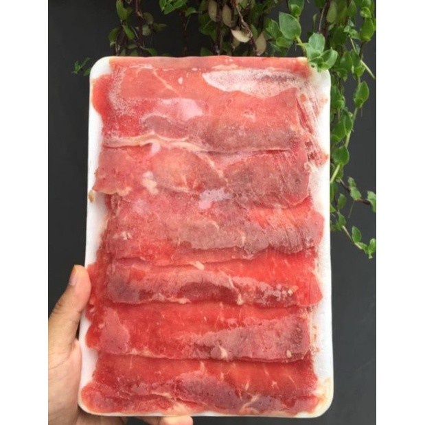 

Daging Sapi Slice Rendah Lemak Untuk Teriyaki / Yakiniku / Sukiyaki