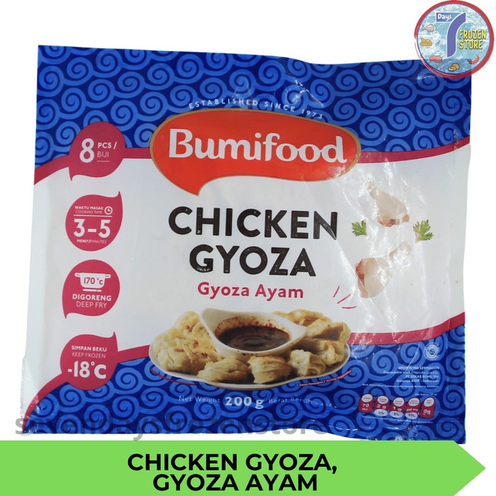 

Bumifood Chicken Gyoza | Gyoza Ayam 200 gr