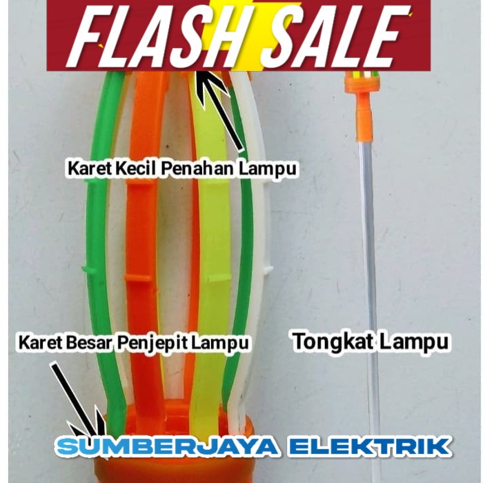 Tongkat Lampu/Stik Lampu/Tongkat Pengganti Lampu