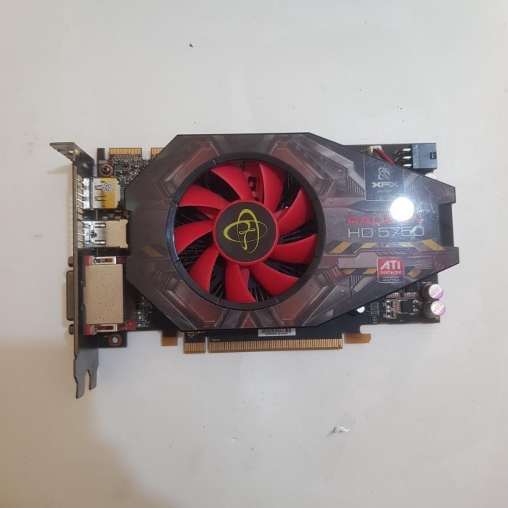 XFX Radeon HD 5750 HD5750 1GB GDDR5 Minus Tak Tampil