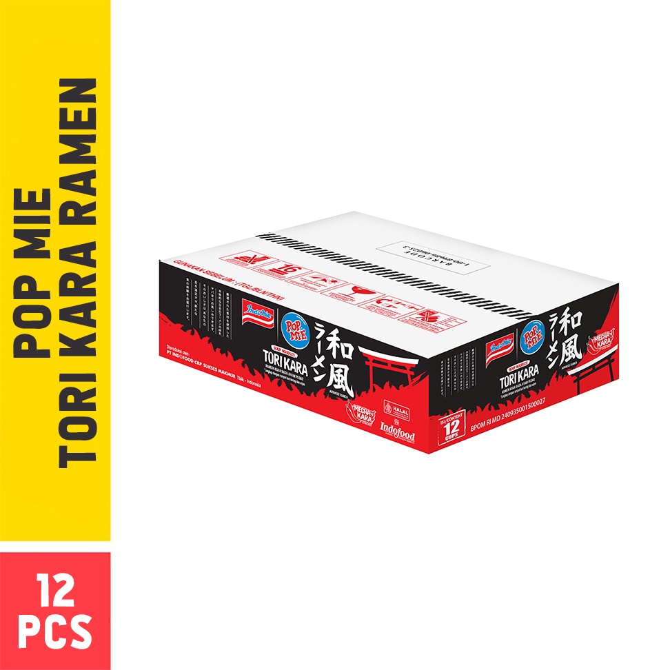 

Pop Mie Tori Kara Ramen 1 Dus/12pcs 840gr