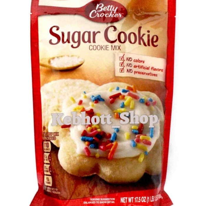 

[Big Sale] Betty Crockers Sugar Cookie Mix 496gr | Betty Crocker Baking Mix 496gr