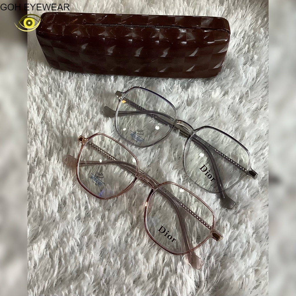 FRAME DIOR - KACAMATA BESI - KACAMATA BOR - HUGO BOSS - FRAME PLASTIK - KACAMATA ELASTIS - FRAME KAC