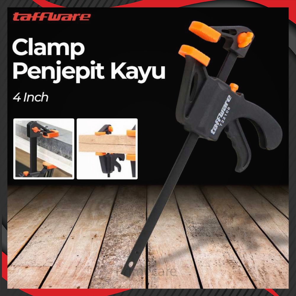 Speed Squeeze Ratcheting Clamp Penjepit Kayu 4 Inch PK072