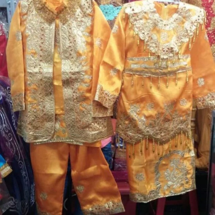 baju padang anak datuk / baju adat padang pengantin TK - perempuan