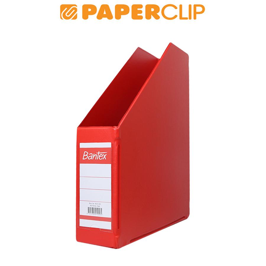 

BOX FILE BANTEX 4010 A4 09 RED