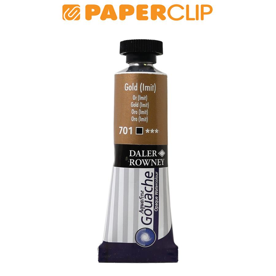 

WATERCOLOR GOUACHE DALER ROWNEY AQUAFINE 15ML 136015701 GOLD (IMIT)