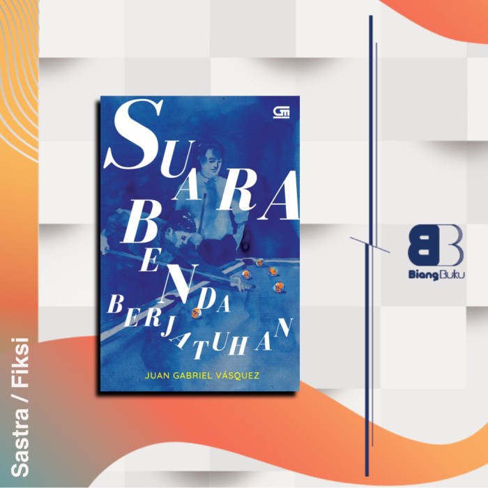 Buku Novel Suara Benda Berjatuhan - Gabriel García Márquez Ori