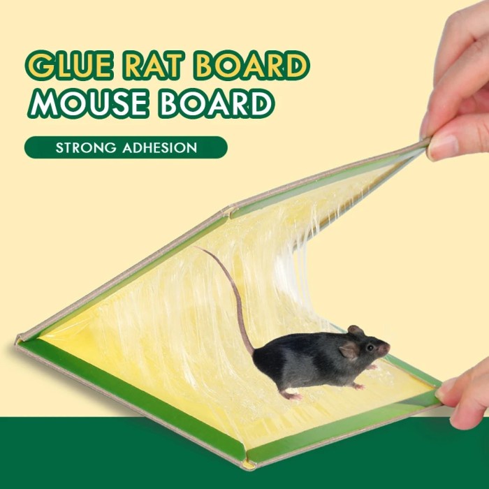 Lem Tikus Papan MOUSE GLUE TRAP Lem Jebakan Perangkap Tikus Super Glue