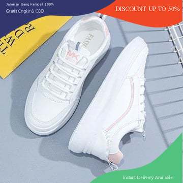 PVN Sepatu Cewek Wanita Kasual Olahraga Running Tinggi Import Premium Quality shoes Sport Trendy K-F