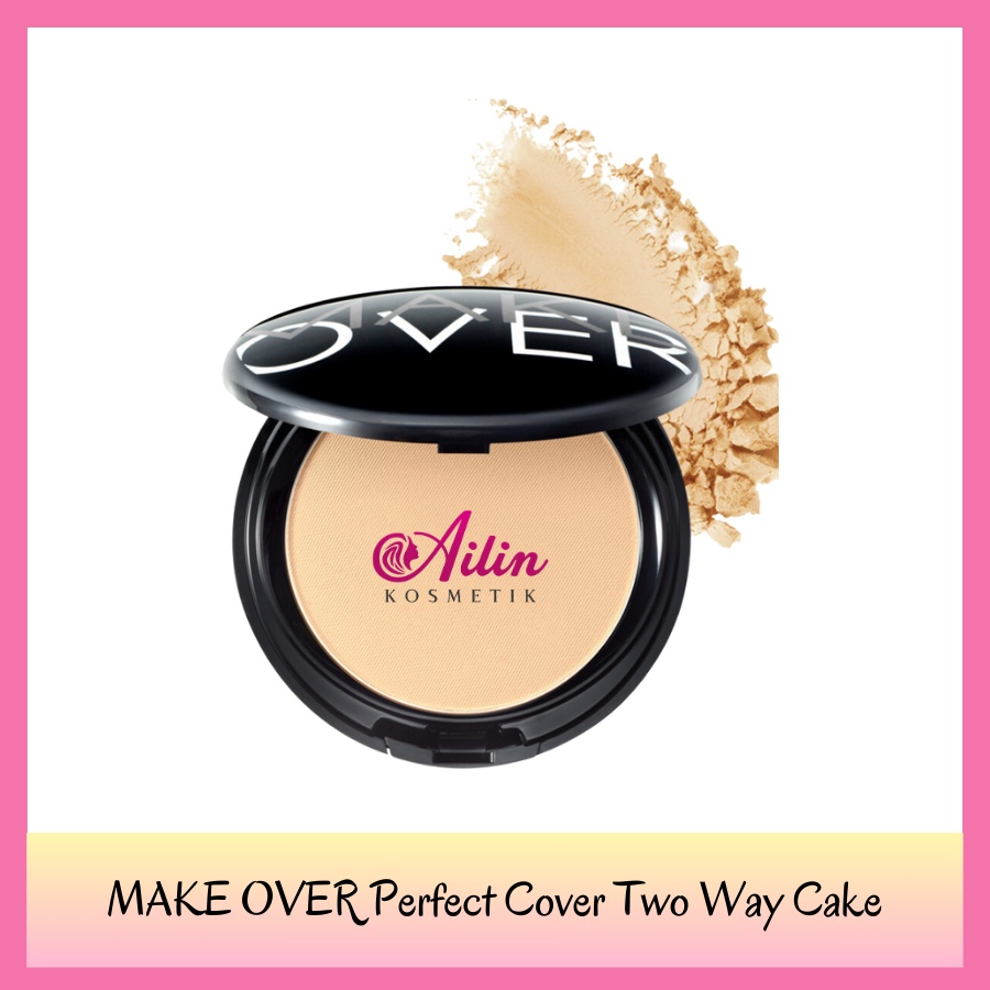 COD AiLiN  MAKE OVER Perfect Cover Two Way Cake 12g | Makeover Twc Bedak Padat