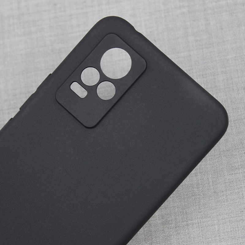 EllaStuff Bisa COD CASE Vivo V21E Case Softcase Slim Black Matte Camera Protection Case Casing Vivo 